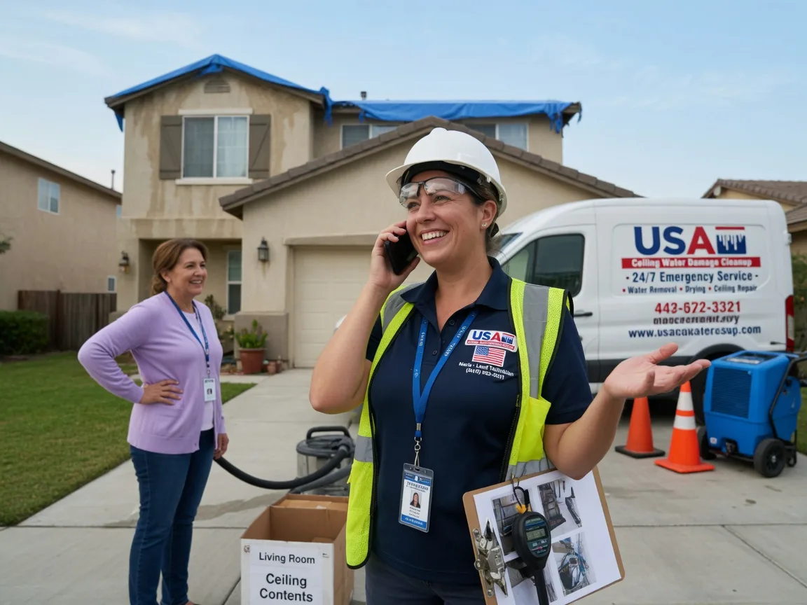 Ceiling Water Damage Restoration Bristow, VA FAQs